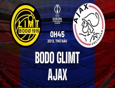 Nhận định Bodo Glimt với Ajax, 0h45 ngày 23/2